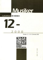 Musiker, 2000, nº 12, pp.35-40 